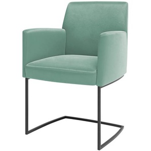 JOOP! Samt-Schwingstuhl  Swing ¦ türkis/petrol ¦ Maße (cm): B: 58 H: 88 T: 61.0
