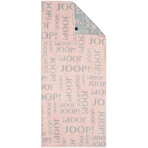 Joop! Saunatuch Active Repeat, Rosa, Textil, Schriftzug, 80x180 cm, Textiles Vertrauen - Oeko-Tex®, Made in Germany, Oeko-Tex® Standard 100,