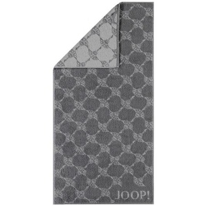 Joop! Saunatuch Cornflower, Anthrazit, Textil, Floral, 80x200 cm, Textiles Vertrauen - Oeko-Tex®, Made in Germany, Oeko-Tex® Standard 100, saugfähig,