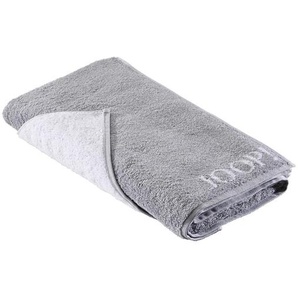 Joop! Saunatuch Classic Doubleface, Silber, Textil, Uni, 80x200 cm, Made in Germany, Oeko-Tex® Standard 100, saugfähig, Aufhängeschlaufe,