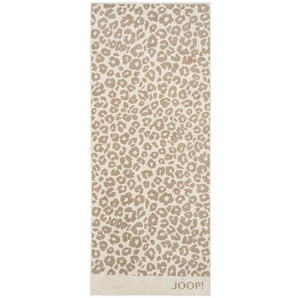 Joop! Saunatuch Leo, Creme, Beige, Textil, Animalprint, 80x200 cm, Textiles Vertrauen - Oeko-Tex®, Made in Germany, Oeko-Tex® Standard 100, saugfähig,