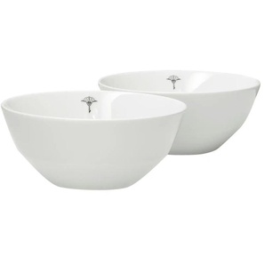 JOOP! Schale 2er-Set - weiß - Porzellan - 13 cm - 5,5 cm | Möbel Kraft