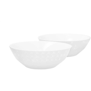 JOOP! Schale 2er-Set - weiß - Porzellan - 16 cm - 5,5 cm | Möbel Kraft