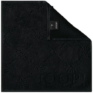 JOOP! Seiftuch  JOOP 1670 Uni Cornflower ¦ schwarz ¦ 100% Baumwolle ¦ Maße (cm): B: 30