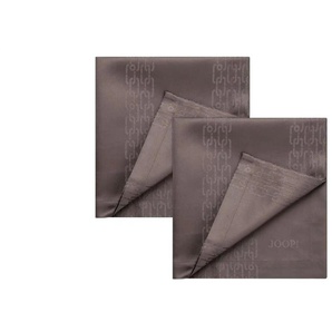 JOOP! Servietten 2er-Set Chains - grau - Naturfaser - 50 cm - 1 cm | Möbel Kraft