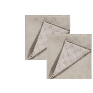 JOOP! Servietten 2er-Set Cornflower - braun - Naturfaser - 50 cm - 1 cm | Möbel Kraft