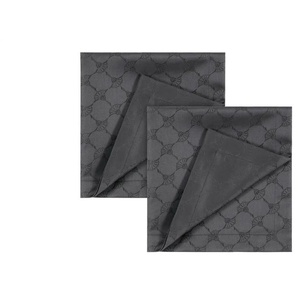 JOOP! Servietten 2er-Set Cornflower - grau - Naturfaser - 50 cm - 1 cm | Möbel Kraft