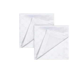 JOOP! Servietten 2er-Set Cornflower - weiß - Naturfaser - 50 cm - 1 cm | Möbel Kraft