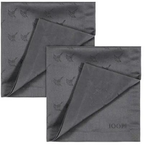 JOOP! Servietten 2er-Set Faded Corn.   ¦ grau ¦ Naturfaser ¦ Maße (cm): B: 50 H: 1