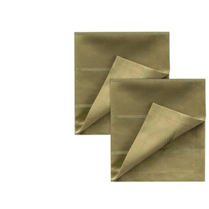 JOOP! Servietten 2er-Set Logo Stripe - grün - Naturfaser - 50 cm - 1 cm | Möbel Kraft