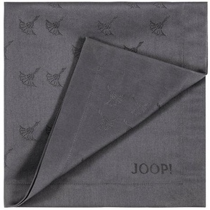 Joop! Servietten-Set Faded Cornflower, Graphit, Textil, 50x50 cm, Wohntextilien, Tischwäsche, Stoffservietten