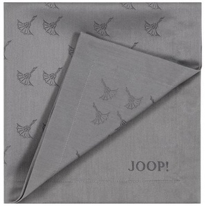 Joop! Servietten-Set Faded Cornflower, Platin, Textil, 50x50 cm, Wohntextilien, Tischwäsche, Stoffservietten