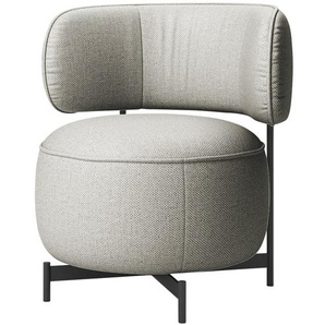 JOOP! Sessel-Hocker mit drehbarem Sitzfeld  Characters ¦ grau ¦ Maße (cm): B: 69 H: 76 T: 69.0