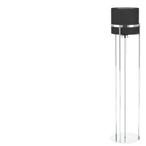 JOOP! Stehleuchte 1-flammig Textil Round Lights Chrome - schwarz - Materialmix - 146 cm - 30.0 | Möbel Kraft
