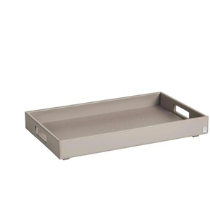 JOOP! Tablett   ¦ grau ¦ Kunststoff ¦ Maße (cm): B: 52 H: 6