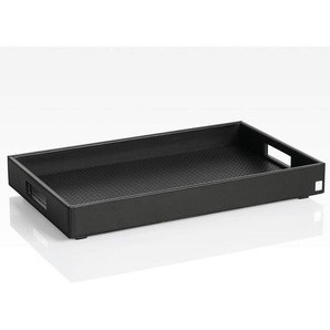 Joop! Tablett Homeline, Schwarz, Kunststoff, 52x6x32 cm, Tischkultur & Servieren, Tabletts