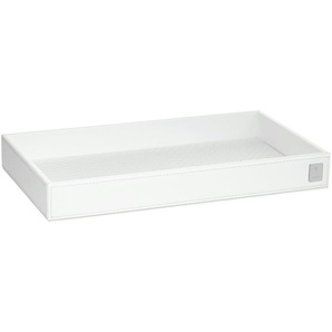 JOOP! Tablett  JOOP! Bathline - weiß - Metall, Holz, Holz, Metall - 28 cm - 3,5 cm - 15 cm | Möbel Kraft