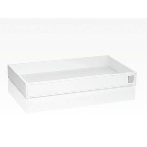 Joop! Tablett, Weiß, Kunststoff, rechteckig, 28x3.5x15 cm, Tischkultur & Servieren, Tabletts