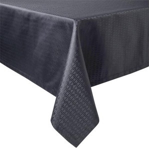 Joop! Tischdecke Chains, Blau, Dunkelblau, Textil, quadratisch, 150 cm, Oeko-Tex® Standard 100, Wohntextilien, Tischwäsche, Tischdecken