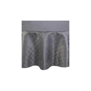 JOOP! Tischdecke Cornflower Allover   ¦ grau ¦ Naturfaser Ø: 160