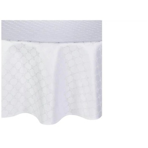 JOOP! Tischdecke Cornflower Allover - weiß - Naturfaser - 180 cm - 1 cm | Möbel Kraft
