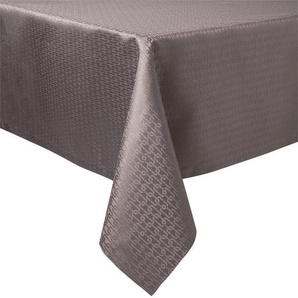 Joop! Tischdecke Chains, Taupe, Textil, 140 cm, Oeko-Tex® Standard 100, Wohntextilien, Tischwäsche, Tischdecken