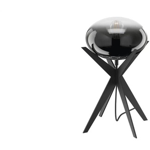 JOOP! Tischleuchte 1-flammig Curves Lights - schwarz - Materialmix - 46,5 cm - 31.5 | Möbel Kraft