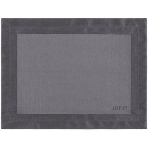 Joop! Tischset Signature, Graphit, Textil, 36x48 cm, Wohntextilien, Tischwäsche, Tischsets