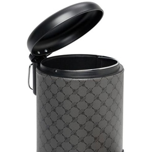 Joop! Treteimer Cornfloweraccessoires, Anthrazit, Schwarz, Kunststoff, 2,5 L, 26x17 cm, Handmade in Thailand, Küchen, Küchenausstattung, Mülleimer