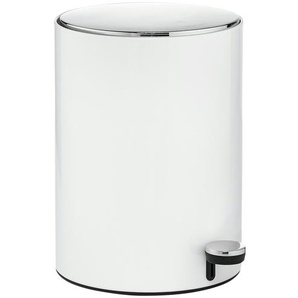 JOOP! Treteimer  JOOP! Chromeline ¦ weiß ¦ Metall,Edelstahl ¦ Maße (cm): H: 32