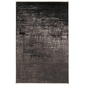 Joop! Vintage-Teppich Lines, Anthrazit, Textil, rechteckig, 140x200 cm, für Fußbodenheizung geeignet, antistatisch, Teppiche & Böden, Teppiche,