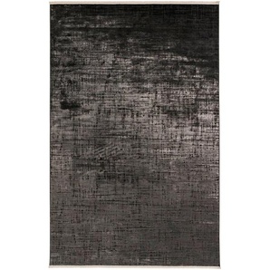 Joop! Vintage-Teppich Lines, Anthrazit, Textil, rechteckig, 170x240 cm, für Fußbodenheizung geeignet, antistatisch, Teppiche & Böden, Teppiche,