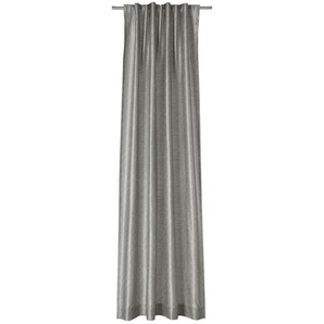 Joop! Vorhangschal, Grau, Textil, Uni, 130x250 cm, für Stange und Schiene geeignet, Wohntextilien, Gardinen & Vorhänge, Fertiggardinen