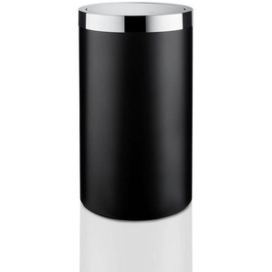 Joop! Wäschetonne Chromeline Black, Schwarz, Chrom, Metall, 58 cm, Ordnen & Aufbewahren, Wäschekörbe & Tonnen
