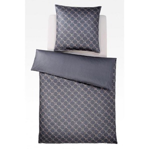 Joop! Wendebettwäsche Cornflower Gradiant, Grau, Textil, Graphik, 135x200 cm, Textiles Vertrauen - Oeko-Tex®, pflegeleicht, schadstoffgeprüft,