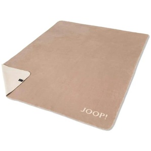 JOOP! Wohndecke ¦ beige ¦ Baumwollmischgewebe ¦ Maße (cm): B: 200 H: 1