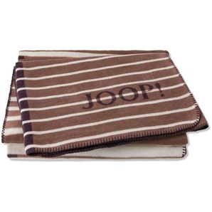 JOOP! Wohndecke Divided   ¦ braun ¦ Baumwollmischgewebe ¦ Maße (cm): B: 150 H: 1