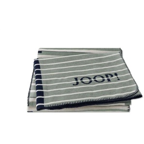 JOOP! Wohndecke Divided   ¦ grün ¦ Baumwollmischgewebe ¦ Maße (cm): B: 150 H: 1