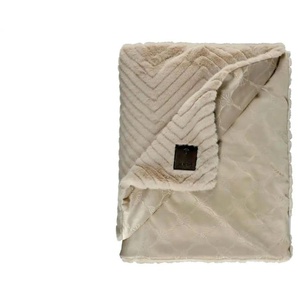 JOOP! Wohndecke Elegant   ¦ weiß ¦ Synthetik ¦ Maße (cm): B: 130 H: 1