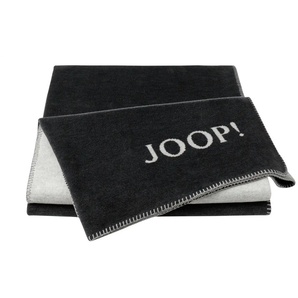 JOOP! Wohndecke ¦ grau ¦ Baumwollmischgewebe ¦ Maße (cm): B: 150 H: 1