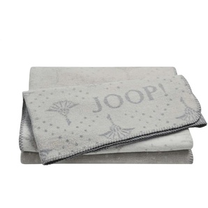 JOOP! Wohndecke  JOOP! CF CHARM ¦ grau ¦ Baumwollmischgewebe ¦ Maße (cm): B: 150