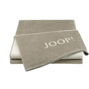 JOOP! Wohndecke JOOP! Melange-Doubleface ¦ beige ¦ Baumwollmischgewebe ¦ Maße (cm): B: 150