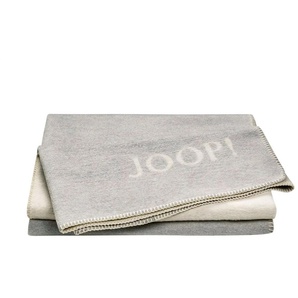 JOOP! Wohndecke JOOP! Melange-Doubleface ¦ grau ¦ Baumwollmischgewebe ¦ Maße (cm): B: 150