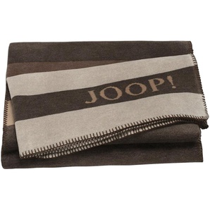 JOOP! Wohndecke  JOOP! Tone - schwarz - Baumwollmischgewebe - 150 cm | Möbel Kraft