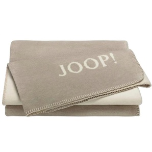 JOOP! Wohndecke Melange Doubleface   ¦ grau ¦ Baumwollmischgewebe ¦ Maße (cm): B: 150 H: 1