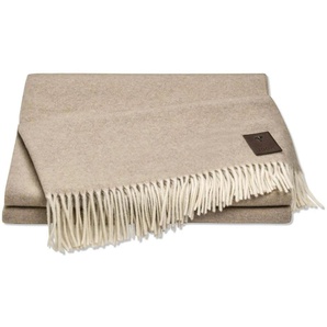 JOOP! Wohndecke Noble   ¦ beige ¦ Kaschmir ¦ Maße (cm): B: 140 H: 1
