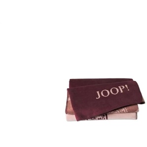 JOOP! Wohndecke   ¦ rot ¦ 100% Baumwolle ¦ Maße (cm): B: 150 H: 1