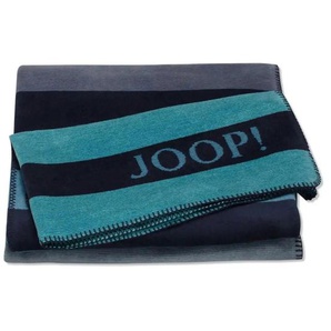 JOOP! Wohndecke Tone - blau - Baumwollmischgewebe - 150 cm - 1 cm | Möbel Kraft