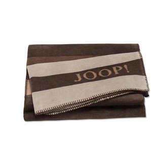 JOOP! Wohndecke Tone   ¦ grau ¦ Baumwollmischgewebe ¦ Maße (cm): B: 150 H: 1