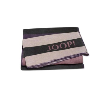 JOOP! Wohndecke Tone   ¦ lila/violett ¦ Baumwollmischgewebe ¦ Maße (cm): B: 150 H: 1